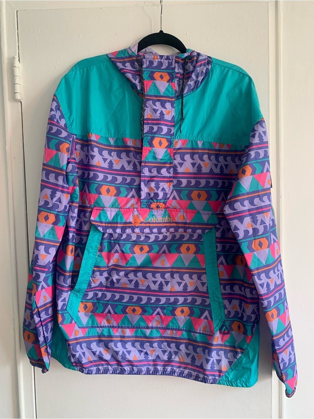 Columbia Challenger Aztec Tribal Windbreaker